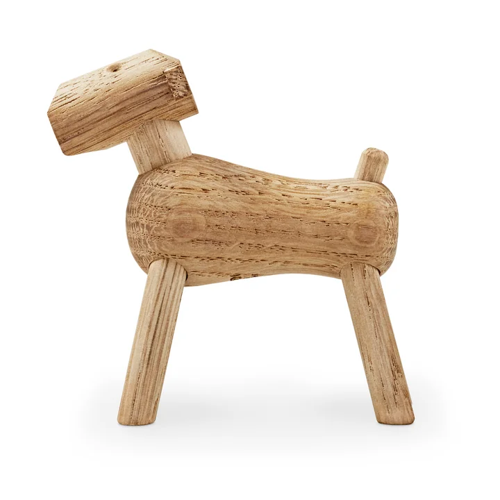 Kay Bojesen's dog Tim from light wood