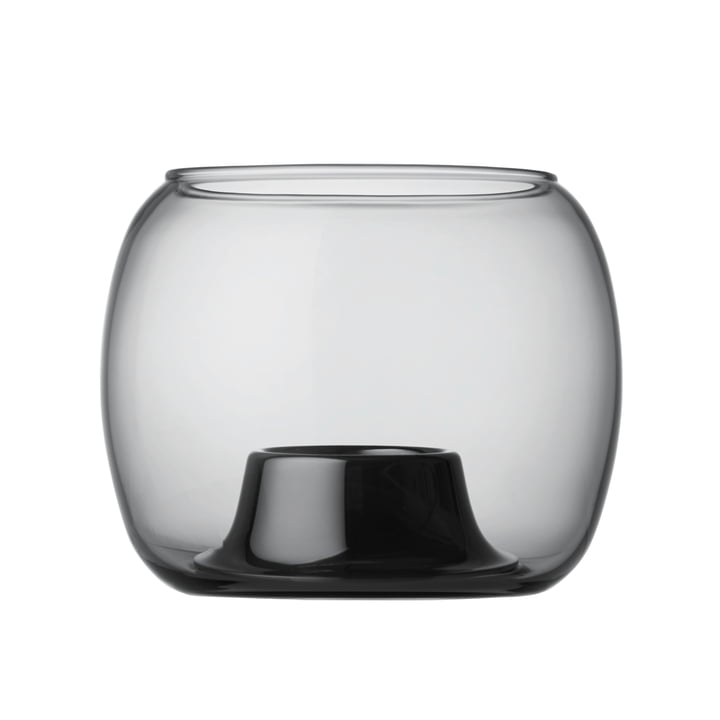 Iittala - Kaasa tea light holder 141 x 115 mm, grey