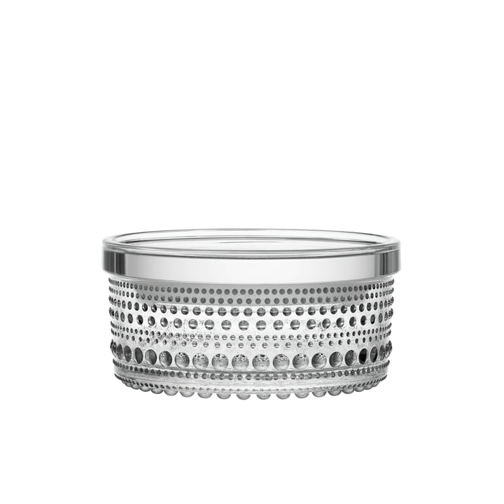 Kastehelmi Storage jar 116 x 57 mm from Iittala made of clear glass