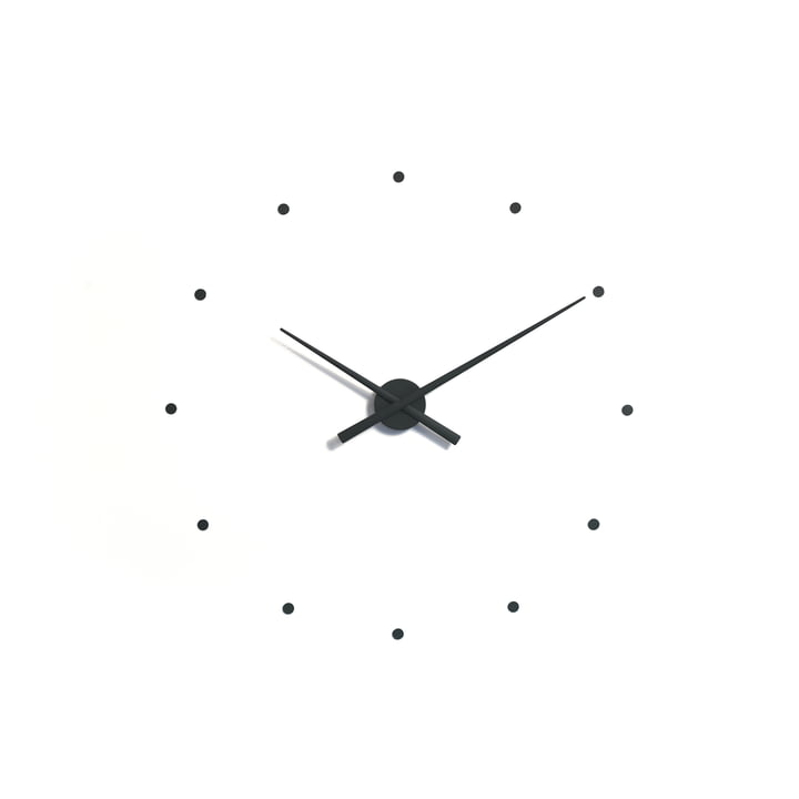OJ wall clock by nomon in black
