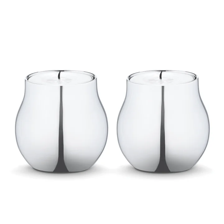 Georg Jensen - Cafu Tealight Stainless Steel (set of 2)