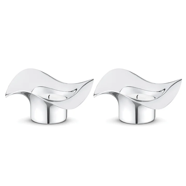 Georg Jensen - Cobra Tealight holder (set of 2)
