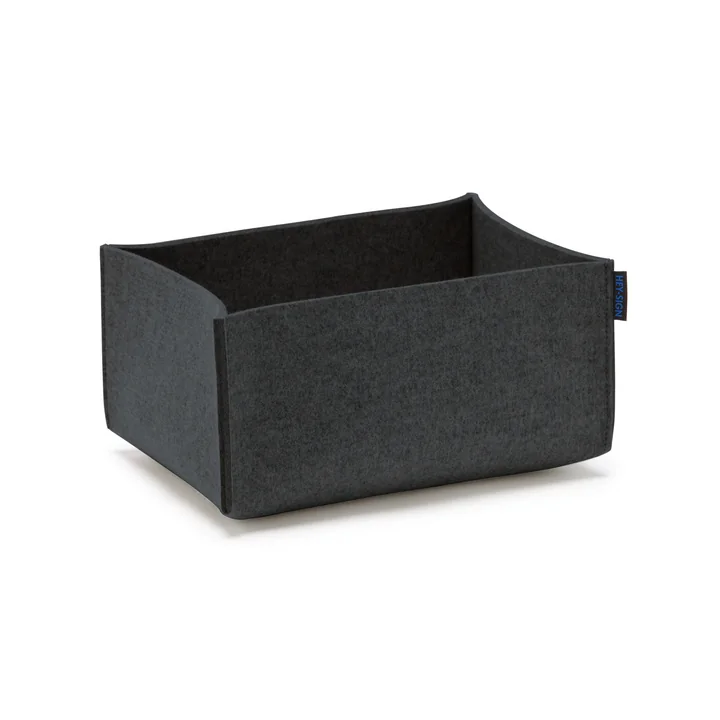 Hey Sign - Box rectangular, graphite