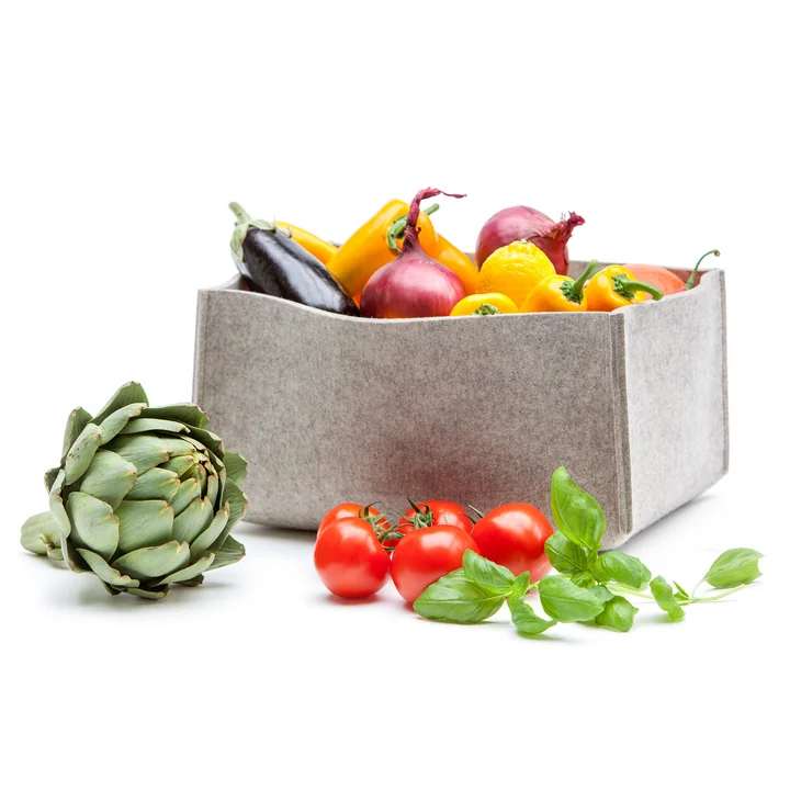 A practical felt box for all occasions