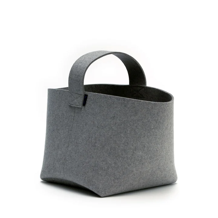 Hey Sign - Firewood Basket small, anthracite