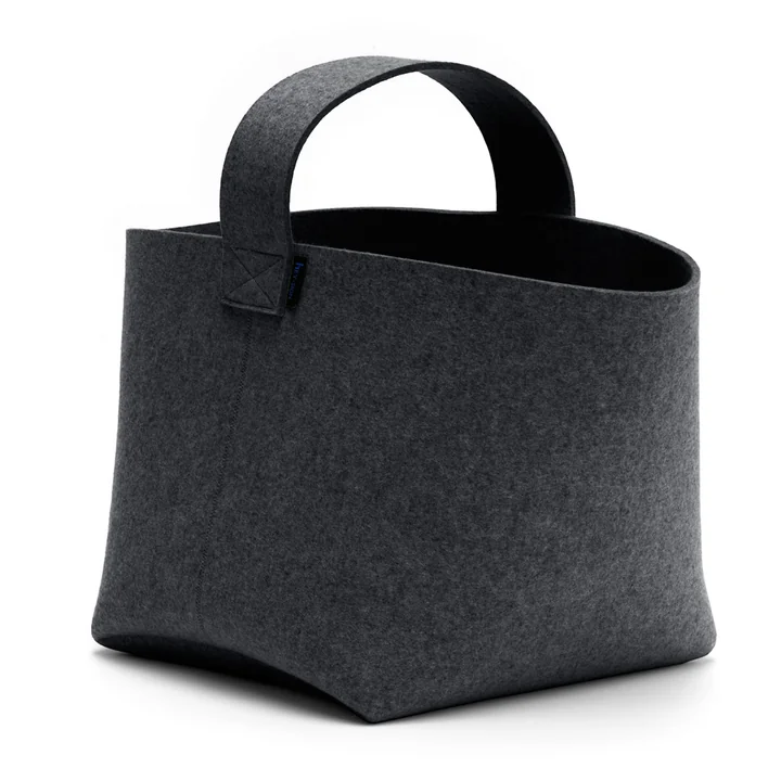 Hey Sign - Firewood Basket large, graphite