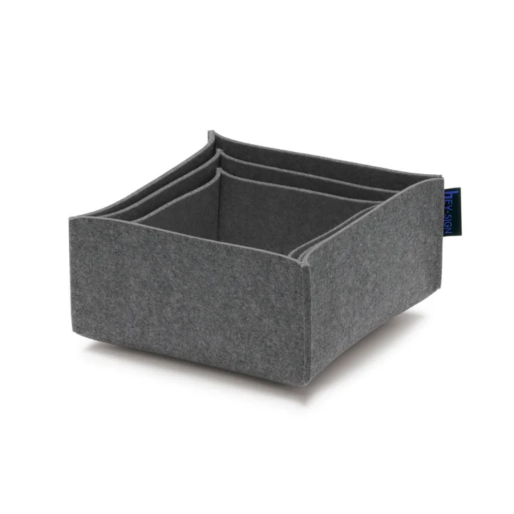 Hey Sign - Box Set 2 (set of 3), anthracite