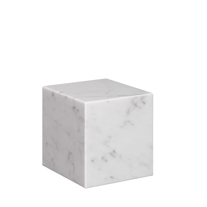 e15 - AC11 Stop Bookend H 10 cm, white