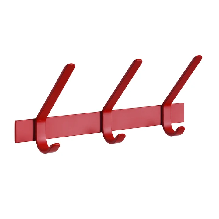 e15 - FK08 Uni coat rack L 40 cm in flame