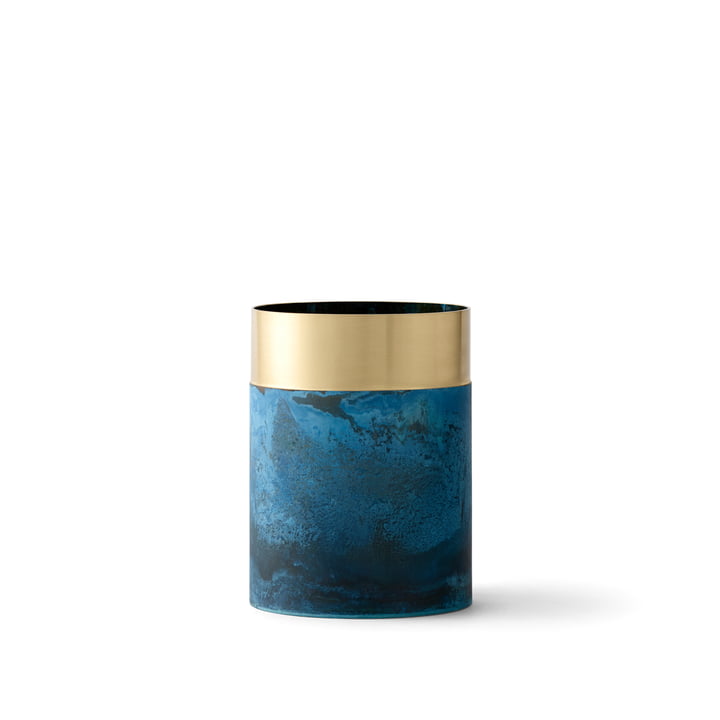 & Tradition - True Colour Vase LP5, blue brass