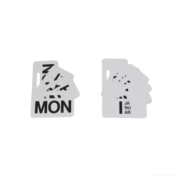 Danese Milano - Formosa Spare letters (black) - German