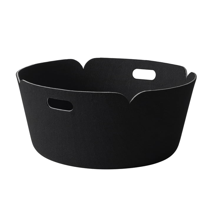Muuto - Restore Round Basket, black