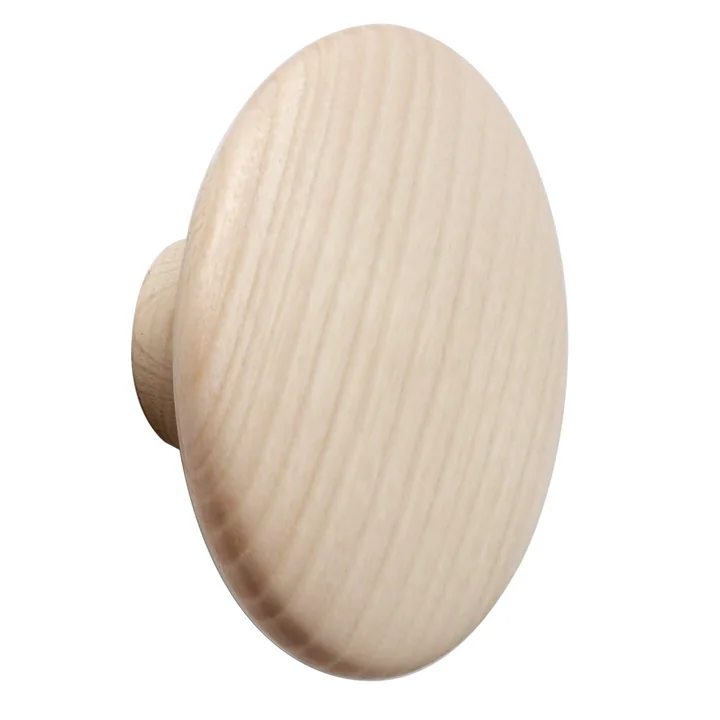 Muuto - Wall hook " The Dots " single, ash nature, Large