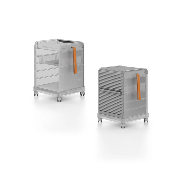 Ad Hoc Follow Me 1 roll container by Vitra