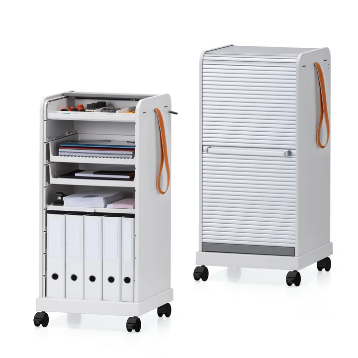 Ad Hoc Follow Me 2 roll container by Vitra