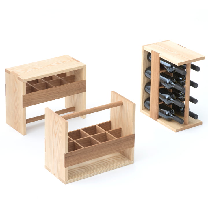 Auerberg - Bottle-Box, ash / oak