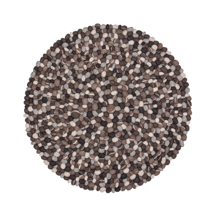 Hardy carpet round by myfelt, 140 cm