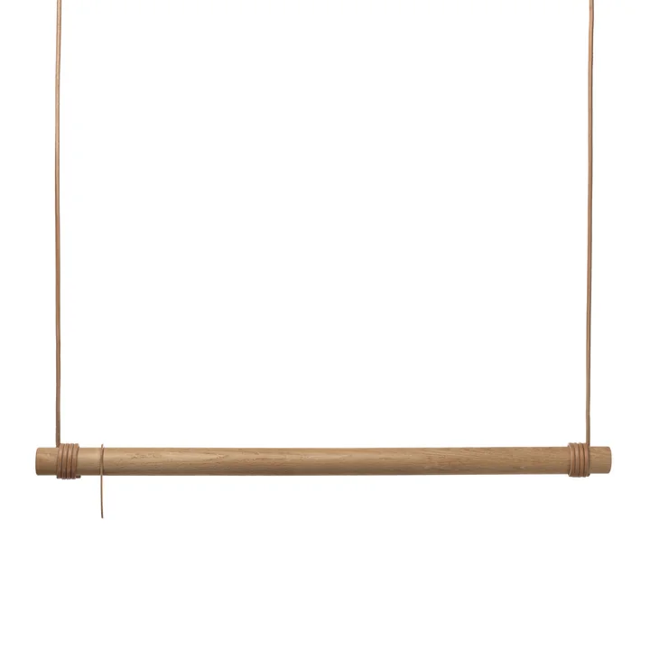 Swing Hanging wardrobe from Lind DNA natural oak / natural leather