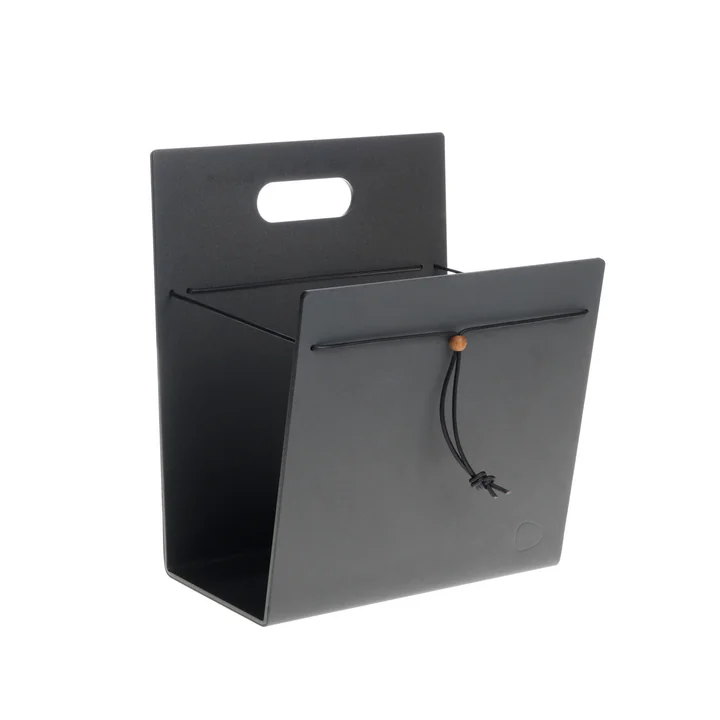 Magazine holder M by Lind DNA in Nupo anthracite