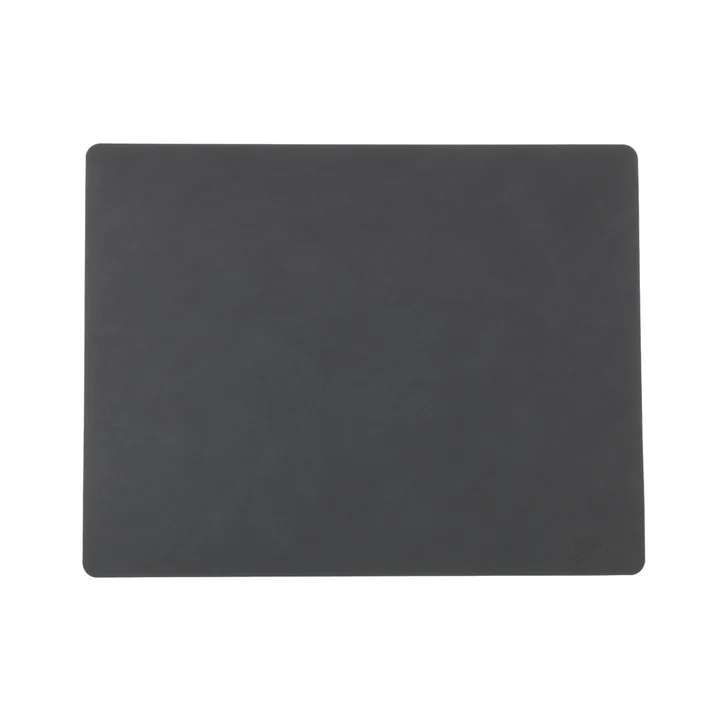 Placemat Square L 35 x 45 cm from Lind DNA in Nupo Anthracite