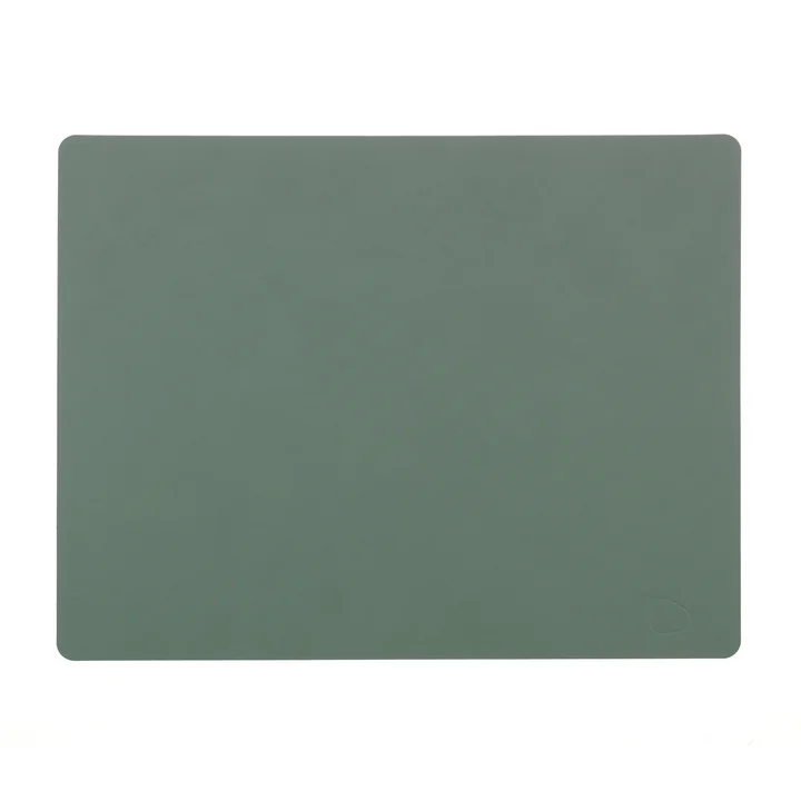 Placemat Square L 35 x 45 cm from Lind DNA in Nupo pastel green