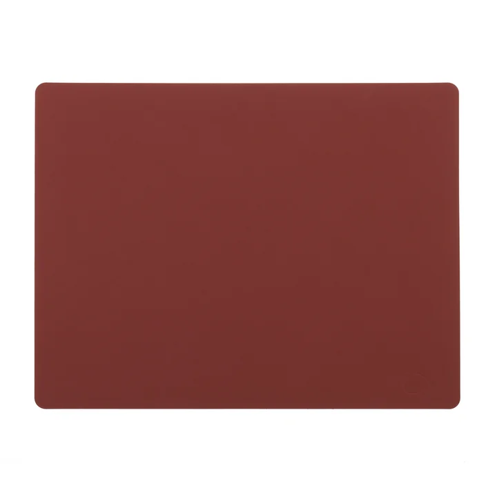 Placemat Square L 35 x 45 cm from Lind DNA in Nupo Red
