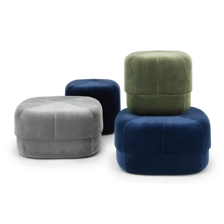 Circus Pouf from Normann Copenhagen in velour