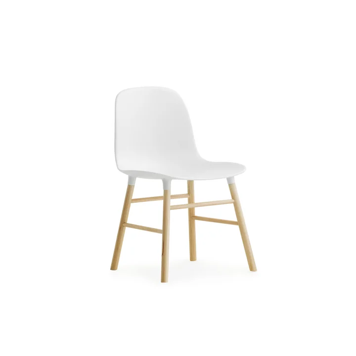 Form Chair miniature by Normann Copenhagen made of oak in white