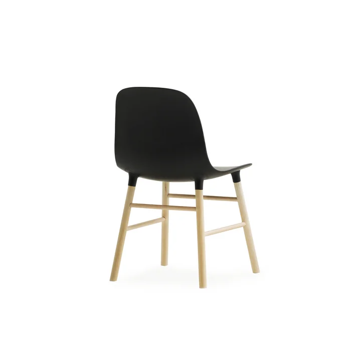 Form Chair miniature by Normann Copenhagen made of oak in black