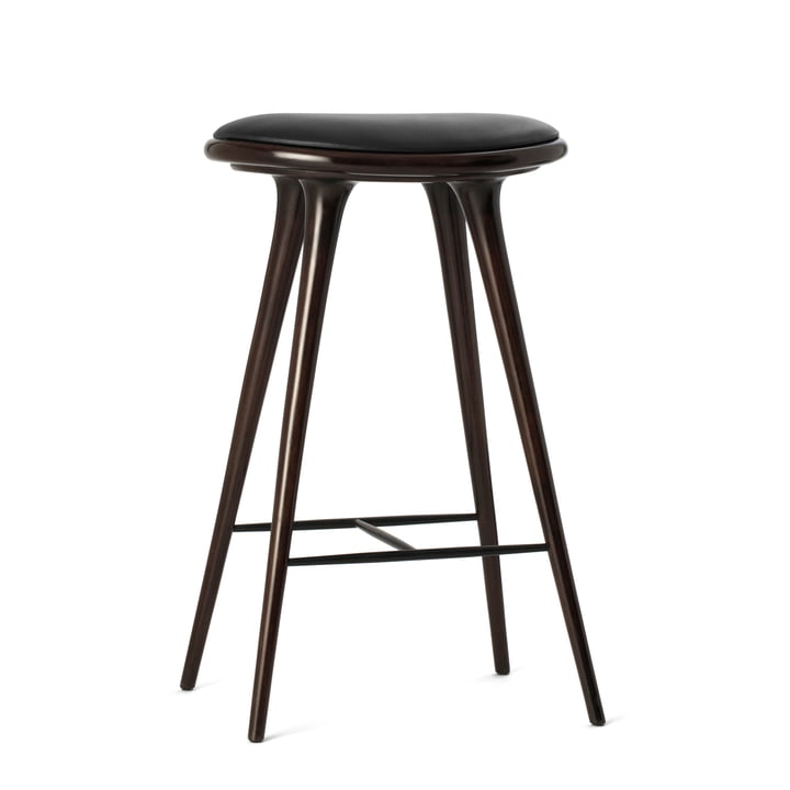 Bar stools by Marta dark stained beech