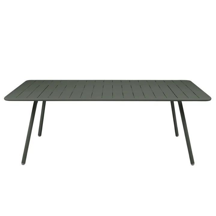 Luxembourg Table 100 x 207 cm from Fermob in rosemary