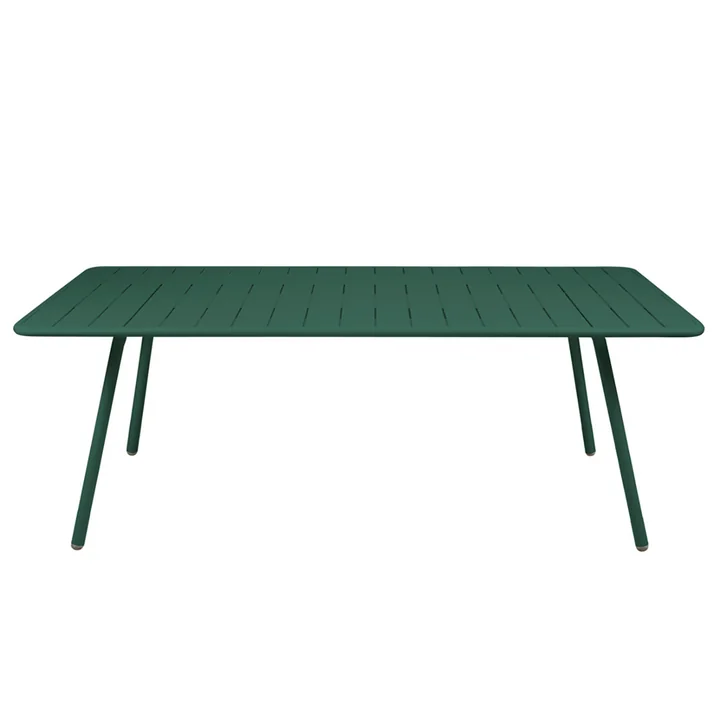 Luxembourg Table 100 x 207 cm from Fermob in cedar green