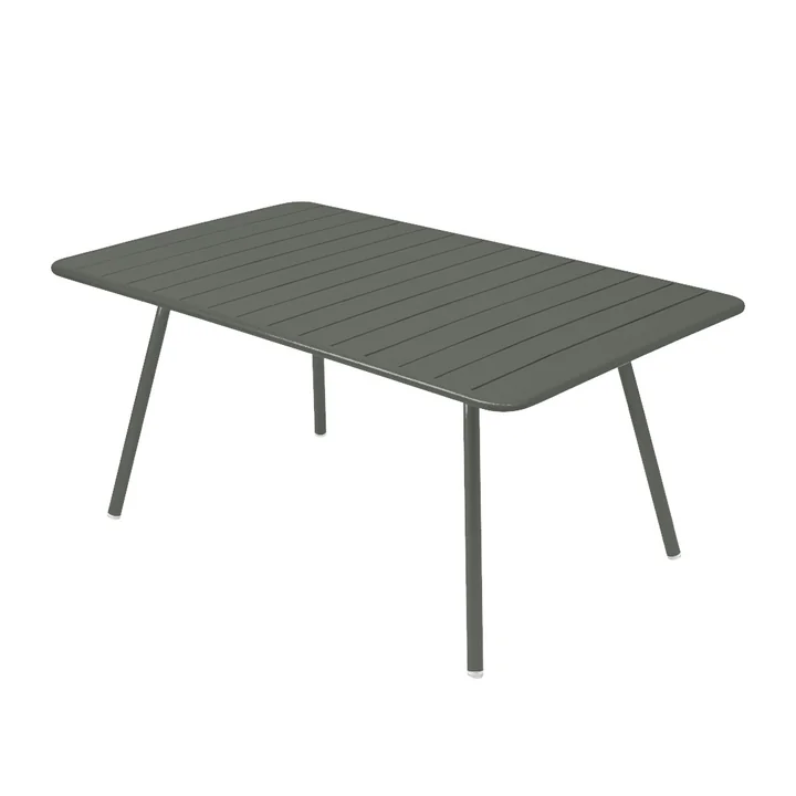 Luxembourg Table 165 x 100 cm by Fermob in rosemary