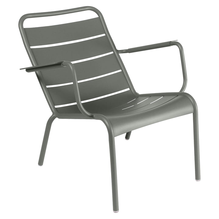 Luxembourg deep armchair from Fermob in rosemary