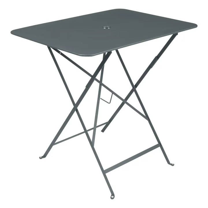 Bistro Folding table 77 x 57 cm from Fermob in thunder gray