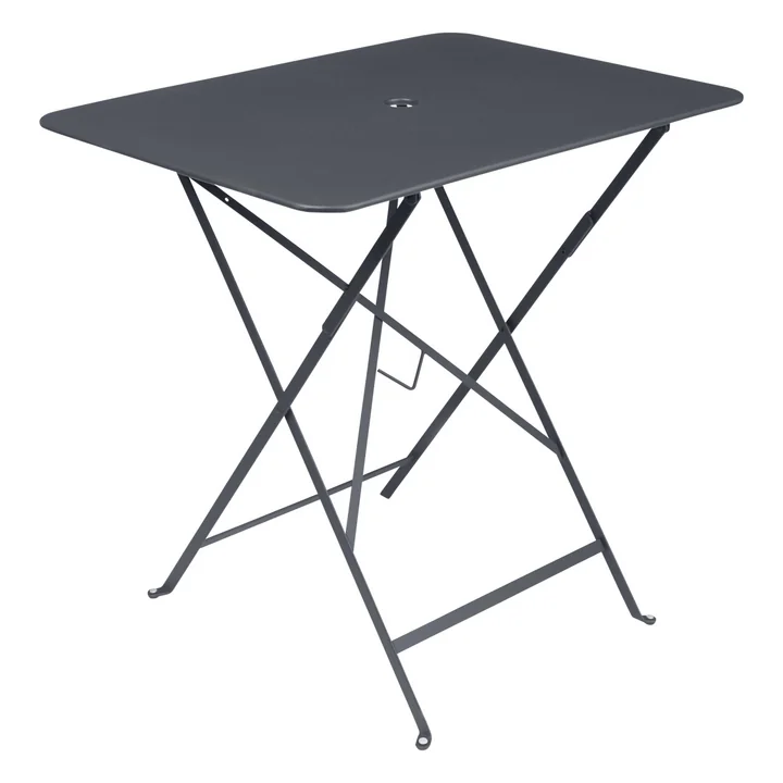 Bistro Folding table 77 x 57 cm from Fermob in anthracite