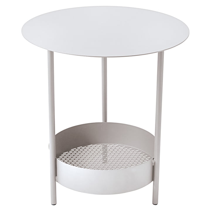 Salsa Side table by Fermob in cotton white