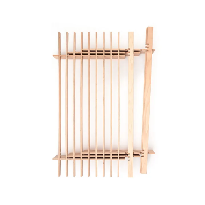 Parallel Bed Tojo made of beech wood