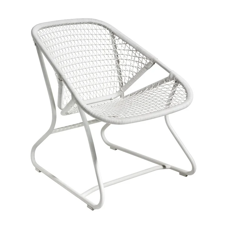 Sixties Armchair by Fermob in cotton white