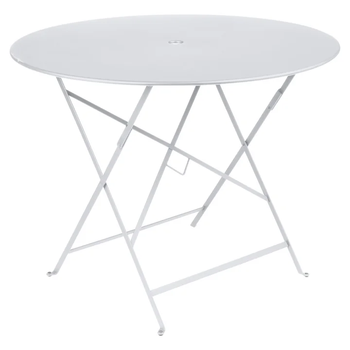 Bistro Folding table Ø 96 cm from Fermob in cotton white
