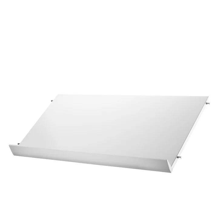 Magazine rack 78 x 30 cm from String in white