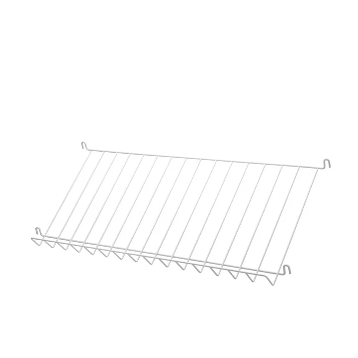 Magazine rack from String in white