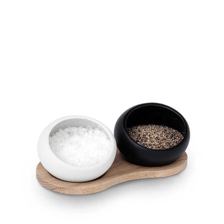 Rosendahl - Salt and Pepper Bowls with Tray