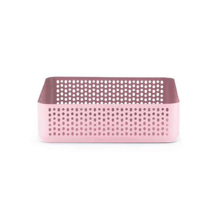 Nic Nac Organizer 22.5 x 22.5 x 6h cm by Normann Copenhagen in pink