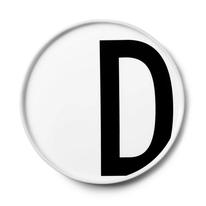 The AJ porcelain plate D from Design Letters