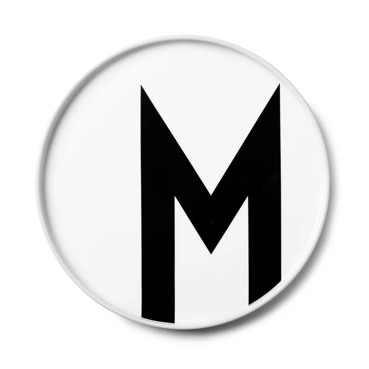 The AJ porcelain plate M from Design Letters