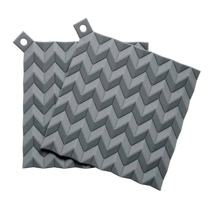 Hold-On Potholder (set of 2) from Rig-Tig by Stelton in grey