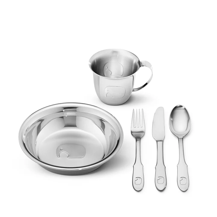 Elephant Kids Dinnerware set by Georg Jensen
