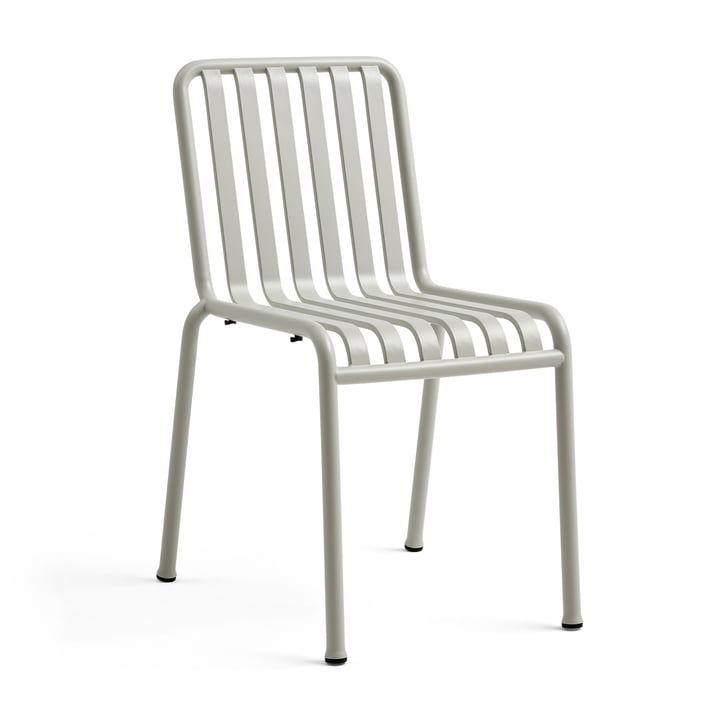 Single image of the Hay Palissade chair, light grey