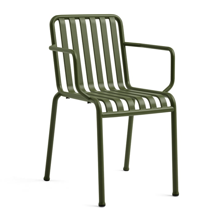 The Hay Palissade armchair in olive